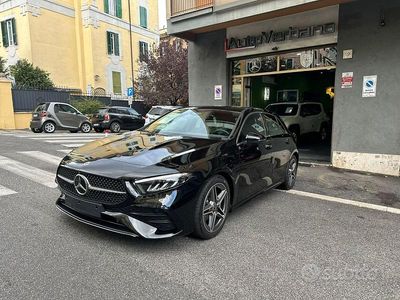 Usata Mercedes A180 AMG line 136 CV (100 kW) 2025 Nero metallizzato Berlina