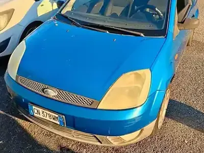Gebraucht Ford Fiesta 68 PS (50 kW) 2004 Blau Kleinwagen
