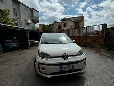 usata VW up! ecoTAPPEZZERIA ALCANTARA E PELLE