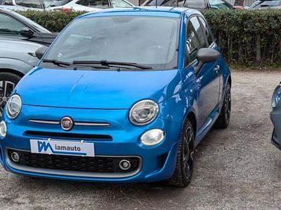 Usata Fiat 500 Sport 69 CV (50 kW) 2018 Blu Berlina