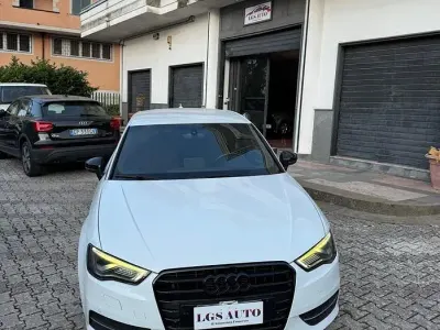 Usata Audi A3 Ambition 110 CV (80 kW) 2015 Bianco Berlina