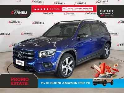 Usata Mercedes GLB200 Night 150 CV (110 kW) 2023 Blu SUV