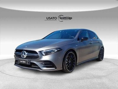 Usata Mercedes A35 AMG AMG 306 CV (225 kW) 2021 5k grigio urano Berlina