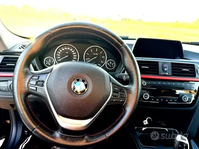 Usata BMW 318 Sport Line 150 CV (110 kW) 2015 Nero Station wagon