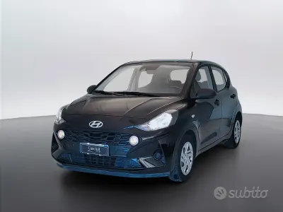 Usata Hyundai i10 Advanced 67 CV (49 kW) 2022 Nero Utilitaria
