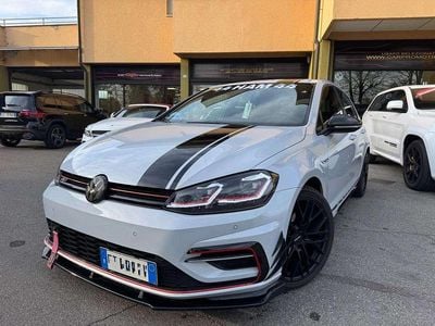 Usata VW Golf VII R-line 150 CV (110 kW) 2018 Bianco Berlina