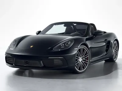 Usata Porsche 718 Boxster 300 CV (220 kW) 2024 Nero jet metallizzato/capote nera Cabrio