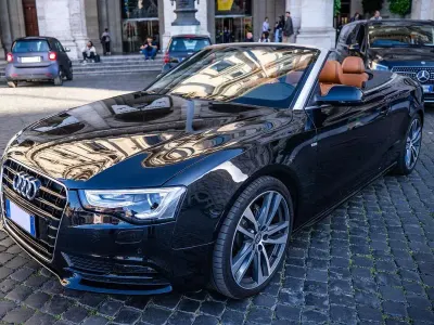 Usata Audi A5 Cabriolet Advanced Plus 177 CV (130 kW) 2012 Nero Cabrio