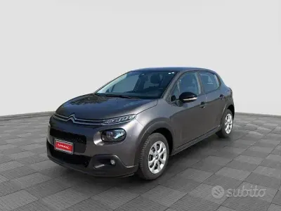 Usata Citroën C3 Feel 83 CV (61 kW) 2020 Grigio Utilitaria