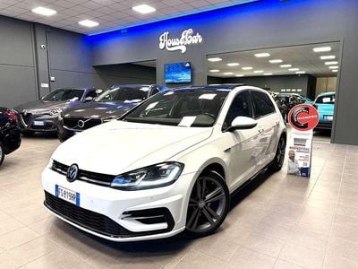 Usata VW Golf VII R-line 116 CV (85 kW) 2018 Bianco Berlina