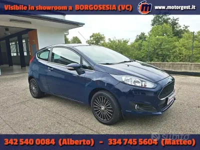 Gebraucht Ford Fiesta 80 PS (58 kW) 2016 Blau Kleinwagen