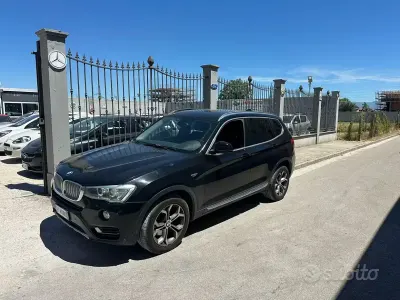 Usata BMW X3 xLine 150 CV (110 kW) 2016 Nero SUV