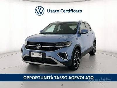 Usata VW T-Cross Style 115 CV (84 kW) 2024 Blu SUV