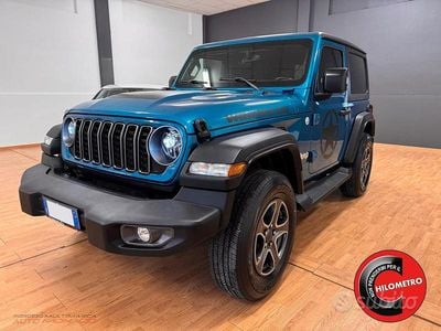 Usata Jeep Wrangler Sport 200 CV (147 kW) 2020 Blu SUV