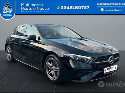 Usata Mercedes A180 AMG line 135 CV (99 kW) 2023 Nero Berlina
