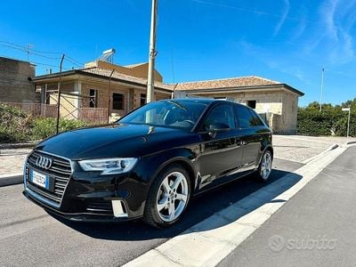 Usata Audi A3 Sport 116 CV (85 kW) 2018 Nero Berlina
