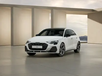 Ny Audi A3 S-Line 150 HK (110 kW) 2026 Hvid