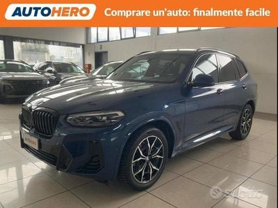 Usata BMW X3 M Sport 190 CV (139 kW) 2023 Blu/azzurro SUV
