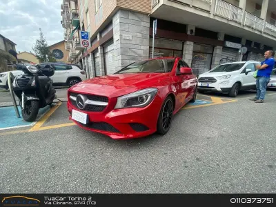 Usata Mercedes CLA200 136 CV (100 kW) 2016 Rosso Coupé