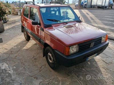 Usata Fiat Panda 4x4 2000 Rosso Utilitaria
