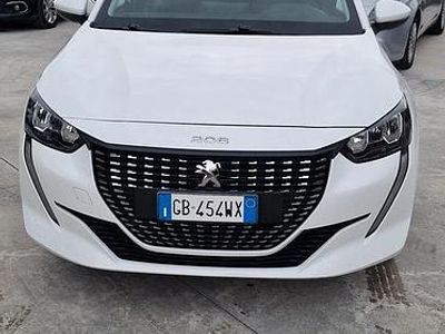 Usata Peugeot 208 Active 101 CV (74 kW) 2020 Bianco Utilitaria