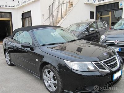 Usata Saab 9-3 Cabriolet Vector 180 CV (132 kW) 2008 Nero Cabrio