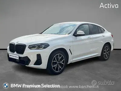 Usata BMW X4 M Sport 190 CV (139 kW) 2023 Bianco SUV