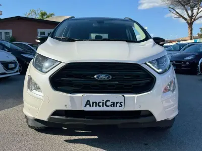 Usata Ford Ecosport ST-Line 125 CV (91 kW) 2018 Bianco SUV