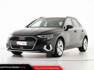 Usata Audi A3 Sportback Advanced 150 CV (110 kW) 2020 Nero Utilitaria
