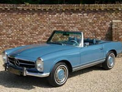 Usata Mercedes SL280 170 CV (125 kW) 1968 Blu Cabrio