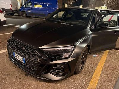 Usata Audi RS3 Ambiente 400 CV (294 kW) 2023 Nero Berlina