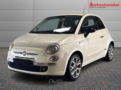 Usata Fiat 500 Sport 101 CV (74 kW) 2009 Bianco Cabrio