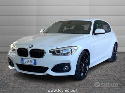 Begagnad BMW 118 M Sport 150 HK (110 kW) 2017 Vit Halvkombi