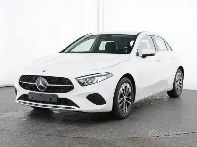 Usata Mercedes A180 Progressive 136 CV (100 kW) 2025 Bianco polare Berlina