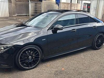 Usata Mercedes CLA200 Edition 163 CV (119 kW) 2021 Nero Coupé