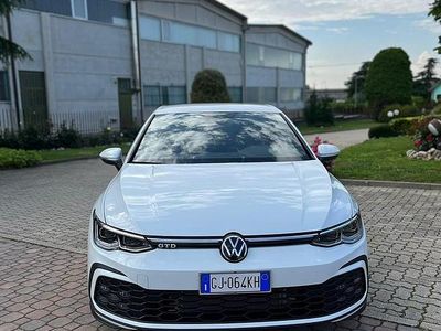 Usata VW Golf VIII GTD 200 CV (147 kW) 2022 Bianco Berlina