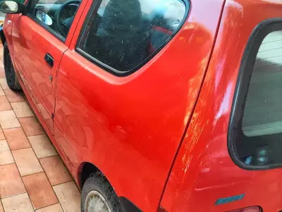 Usata Fiat Seicento 2000 Rosso Utilitaria