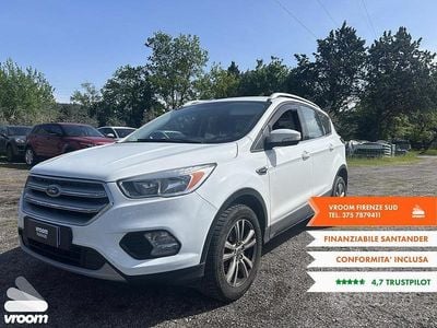 Begagnad Ford Kuga S 120 HK (88 kW) 2017 Vit SUV