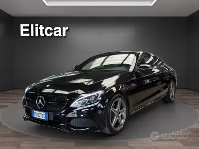 Gebraucht Mercedes C180 156 PS (114 kW) 2017 Schwarz Coupé