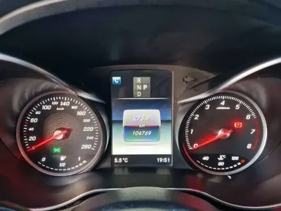 Usata Mercedes C180 Executive 156 CV (114 kW) 2018 Bianco Berlina