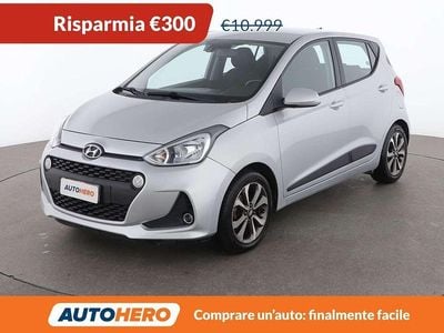 Usata Hyundai i10 Style 67 CV (49 kW) 2017 Argento Utilitaria