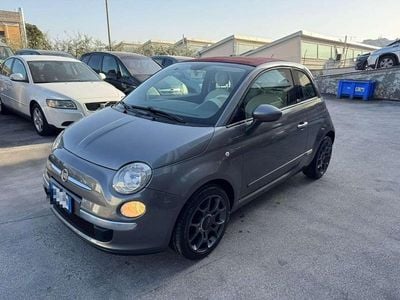 Usata Fiat 500C Pop 69 CV (50 kW) 2016 Grigio scuro Cabrio