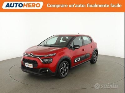 Usata Citroën C3 Feel 83 CV (61 kW) 2021 Rosso Utilitaria