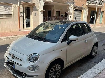 Usata Fiat 500 Lounge 69 CV (50 kW) 2017 Bianco Utilitaria