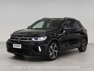 Usata VW T-Roc R 300 CV (220 kW) 2022 Nero SUV