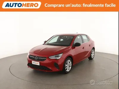 Usata Opel Corsa Elegance 75 CV (55 kW) 2022 Rosso Utilitaria
