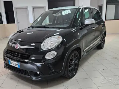 Usata Fiat 500L Trekking 120 CV (88 kW) 2014 Nero Monovolume
