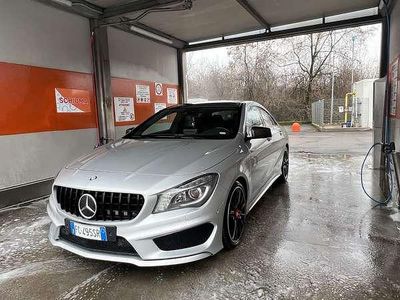 Usata Mercedes CLA220 Premium 177 CV (130 kW) 2015 Argento Berlina