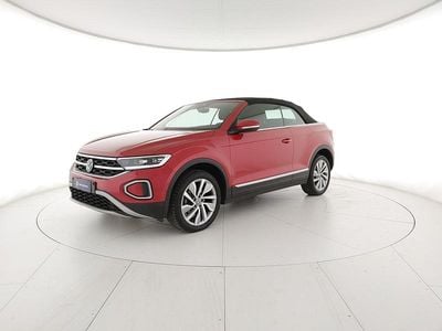 Usata VW T-Roc Cabriolet Style 150 CV (110 kW) 2023 Kings red metallizzato/black Cabrio