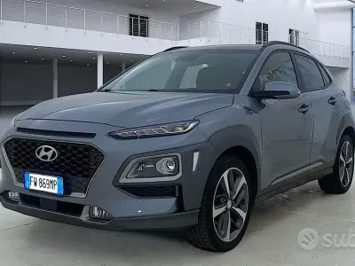 Begagnad Hyundai Kona Premium 136 HK (100 kW) 2019 Grå SUV